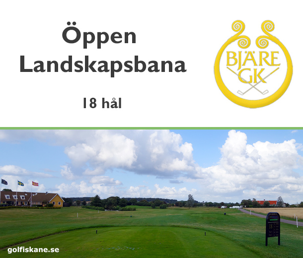 Golf i Skåne - Bjäre GK - golfklubb Läs mer på golfiskane.se