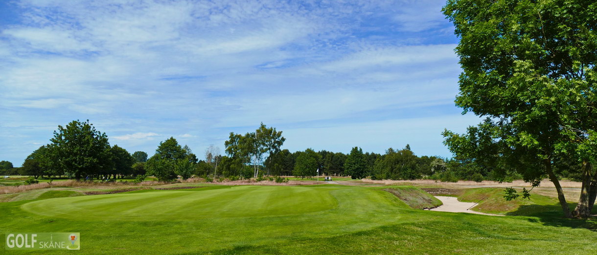 Golf i Skåne banbild- Ystad Golfklubb Adr. golfiskane.se