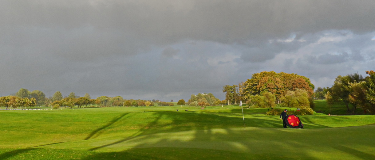 Golf i Skåne - Landskrona Golfklubb - Efter regn kommer sol