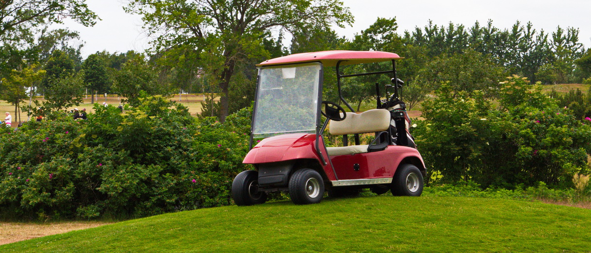 Golf i Skåne - Bedinge Golfklubb - Golfbil