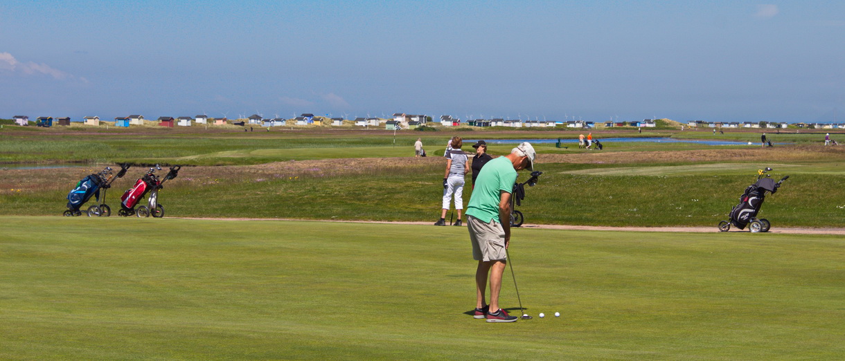 Golf i Skåne - Flommens Golfklubb bild från banan 1