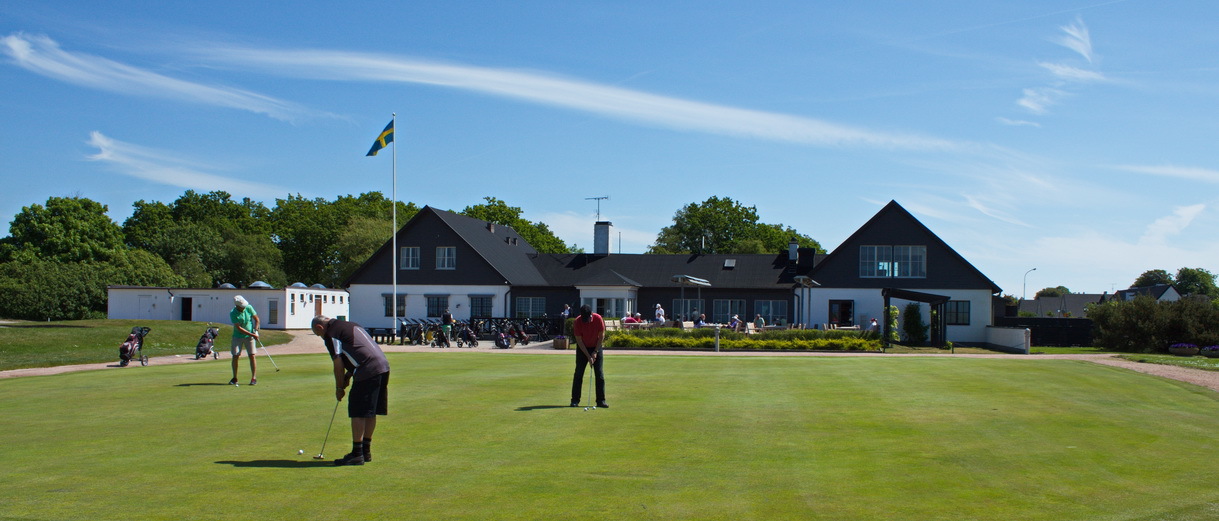 Golf i Skåne - Flommens Golfklubb Klubbhuset