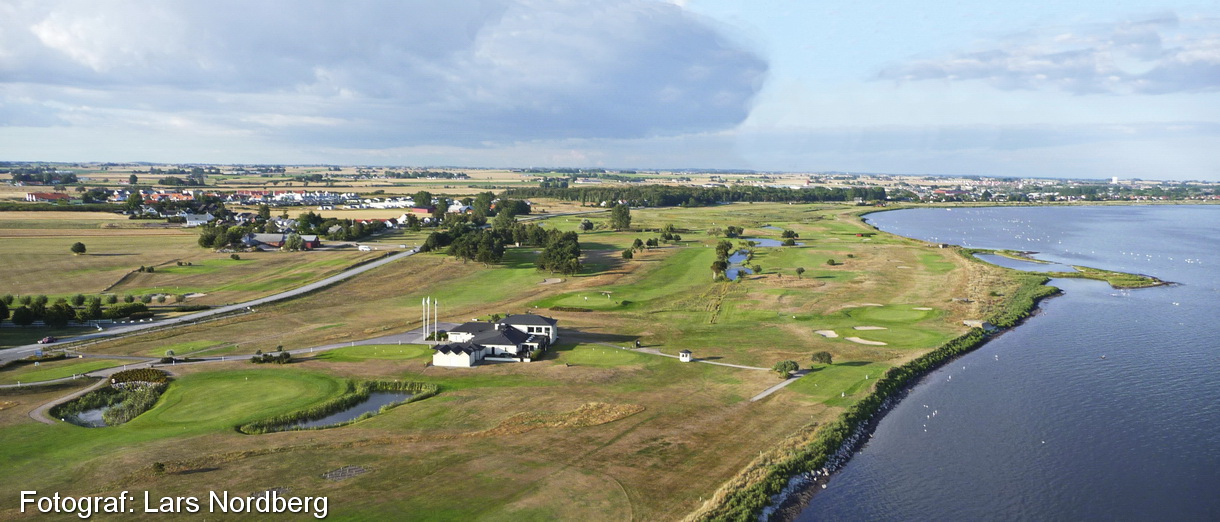 Golf i Skåne - Trelleborg Golfklubb - lite grann från ovan 2